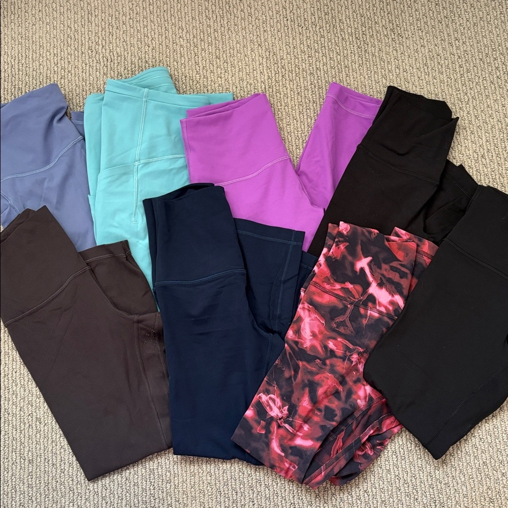 Bundle/Lot of lululemon leggings